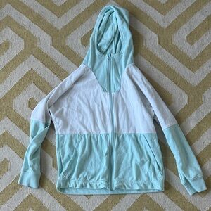 Columbia Kids Jacket in Light Blue and White